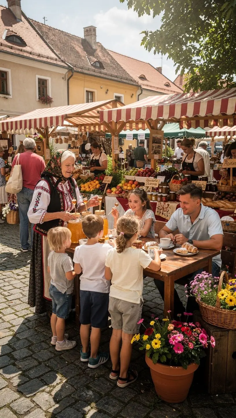 Cyclist on scenic Czech cycling trail in nature