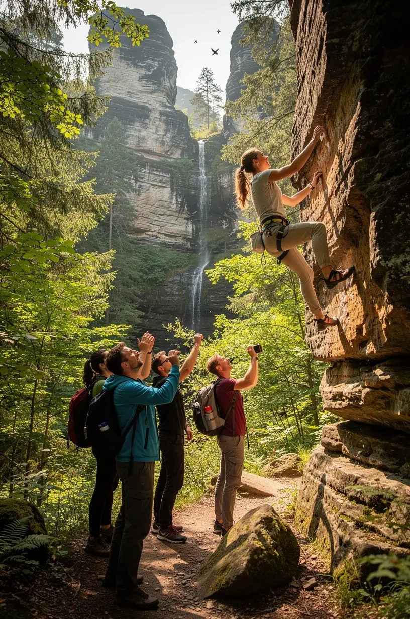 Light tourism benefits local communities through outdoor activities.